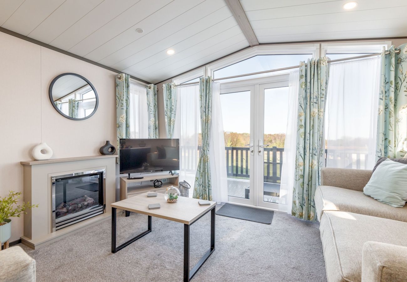 Mobile home in Strathkinness - The Riverwood Lodge 9 | Close to St Andrews